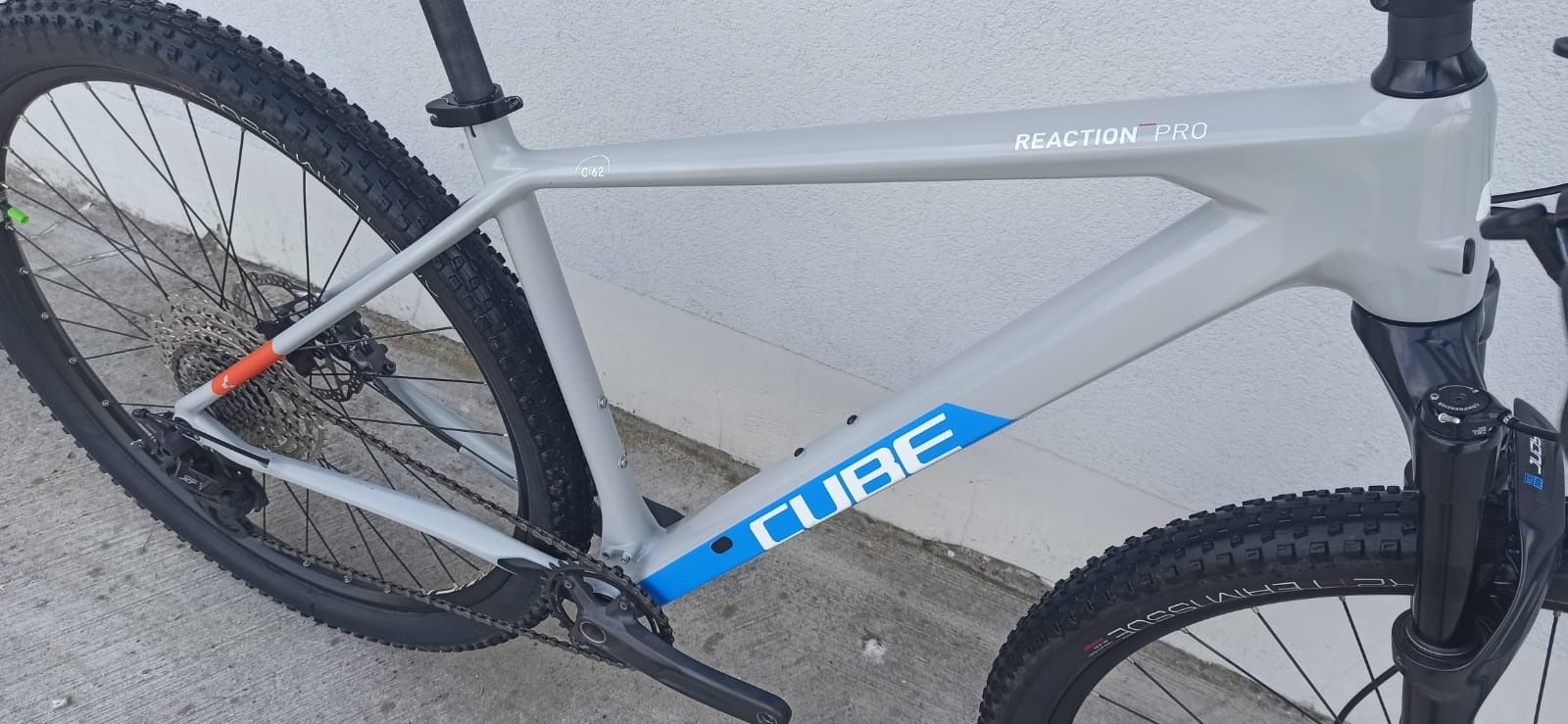 CUBE REACTION PRO C:62, Shimano XT (12 biegów), Rozmiar L/19"