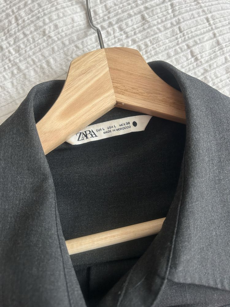 Camisa cinza Zara