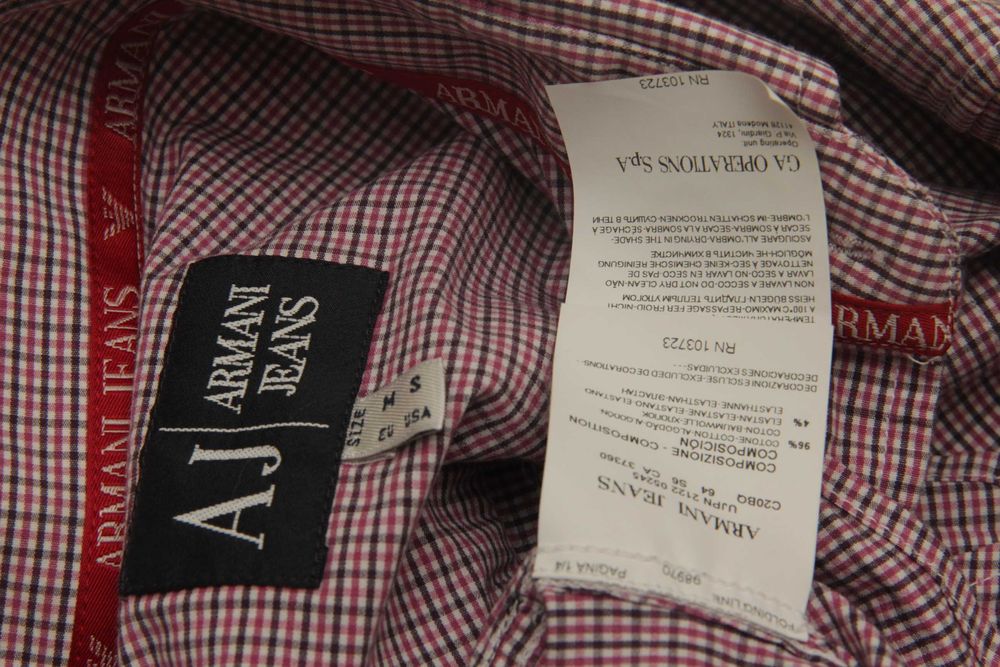 Giorgio Armani M рубашка из хлопка