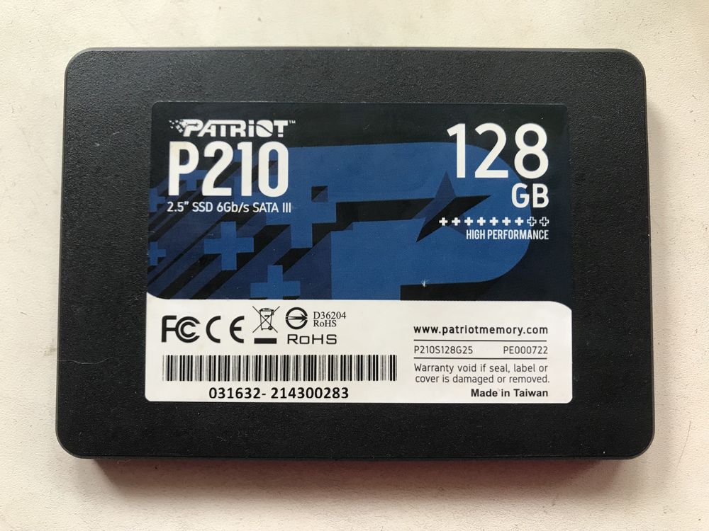 Продам SSD Диск Patriot 128 накопичувач
