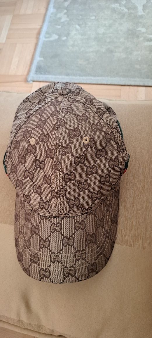 Czapka logo gucci z daszkiem