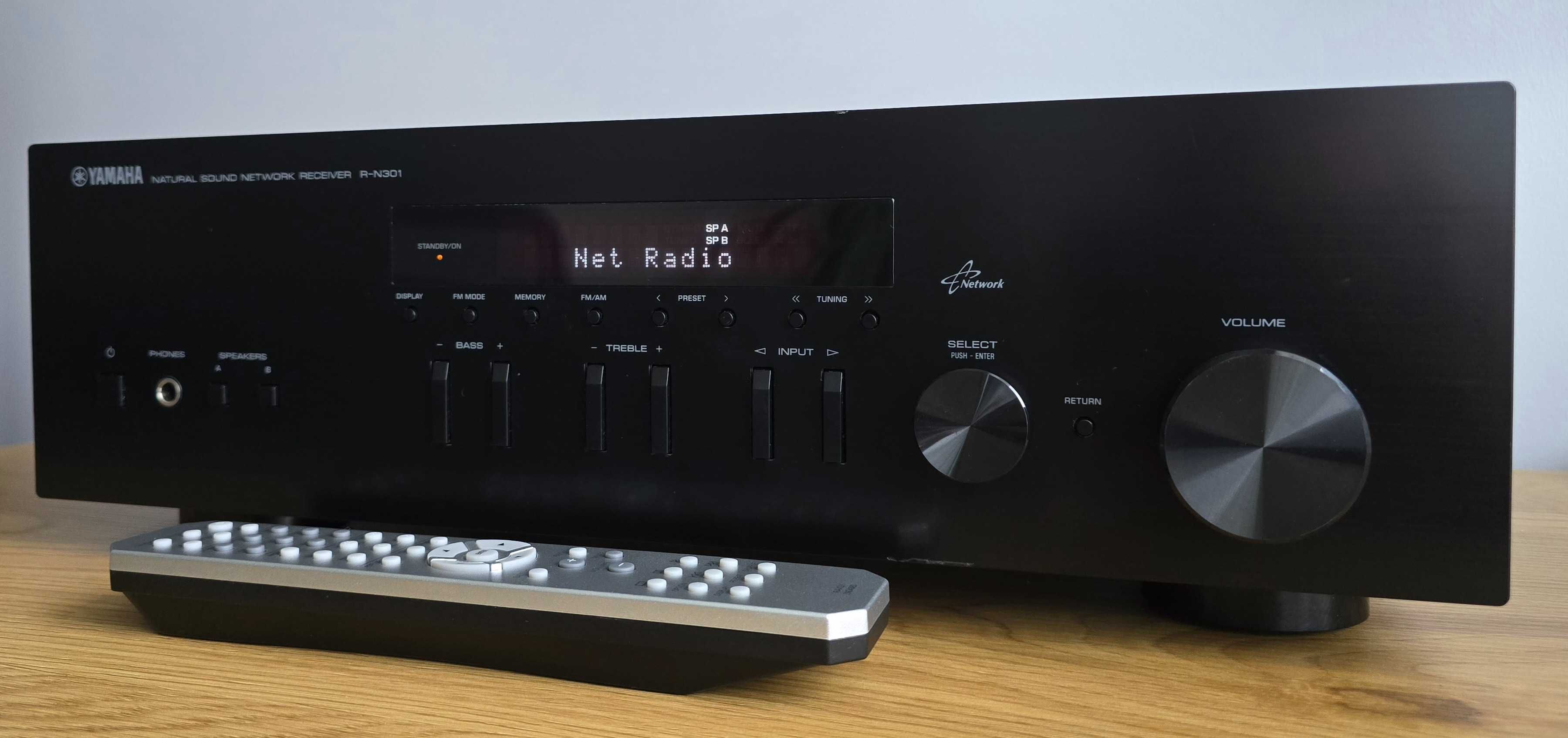Yamaha R-N301 Amplituner 2x100W Spotify Net Radio internetowe