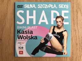 Płyta z treningiem shape Kasia Wolska bikini blast