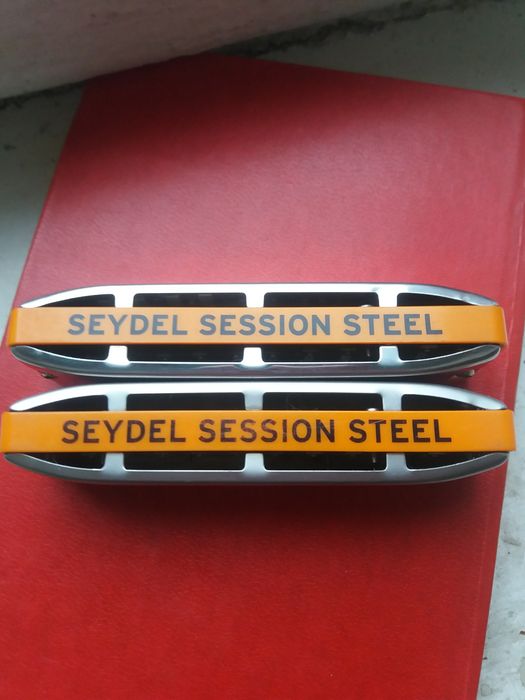 Губные гармошки SEYDEL SESSION STEEL тон.low Eb,low F(идеал.сост)