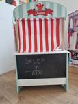 Teatrzyk i stragan/sklep drewniana zabawka montesorii