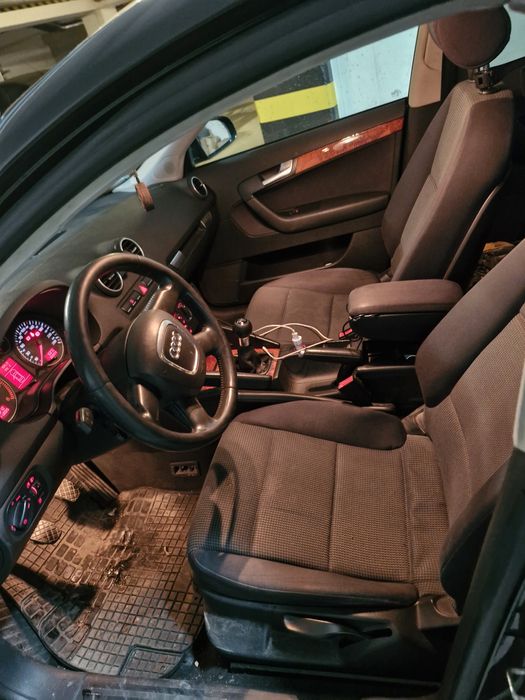 Audi a3 8p Sportback 1.9 TDI (140 KM] po mapie