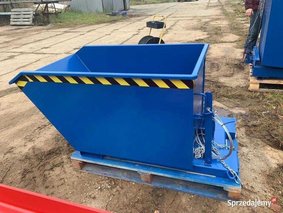 Przechylna Koleba Do Widlaka-PMUC 500L.Idealna Do Maszyn CNC kontener