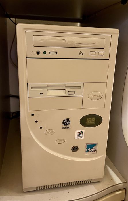 Pc Pentium Intel 166 retro/ vintage