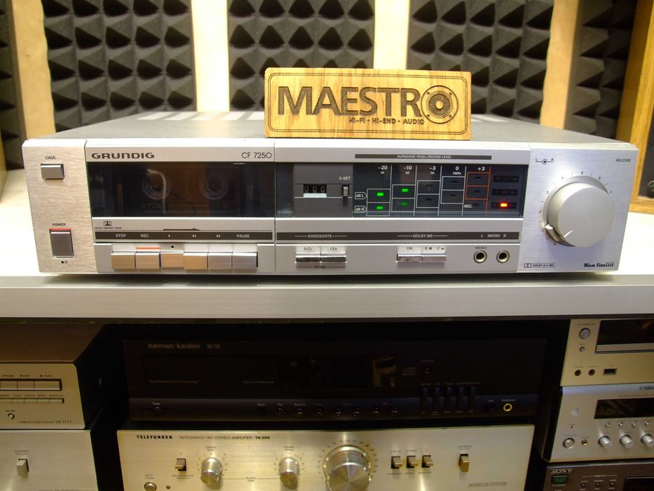 Касетна дека Grundig CF 7250. Без передплати