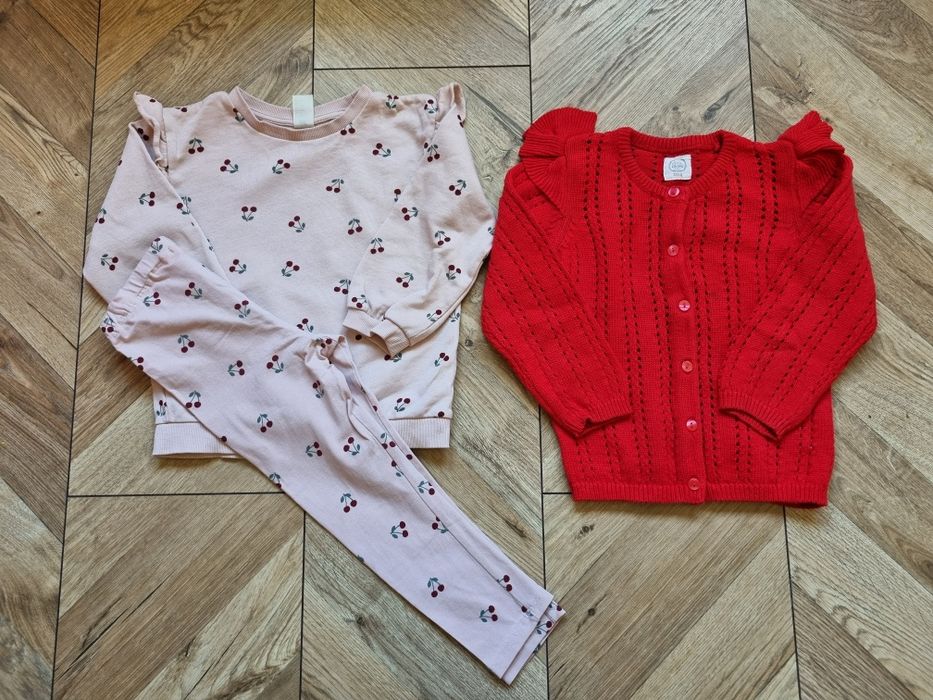 Zestaw paka paczka ubranek dla dziewczynki Zara h&m Next 104