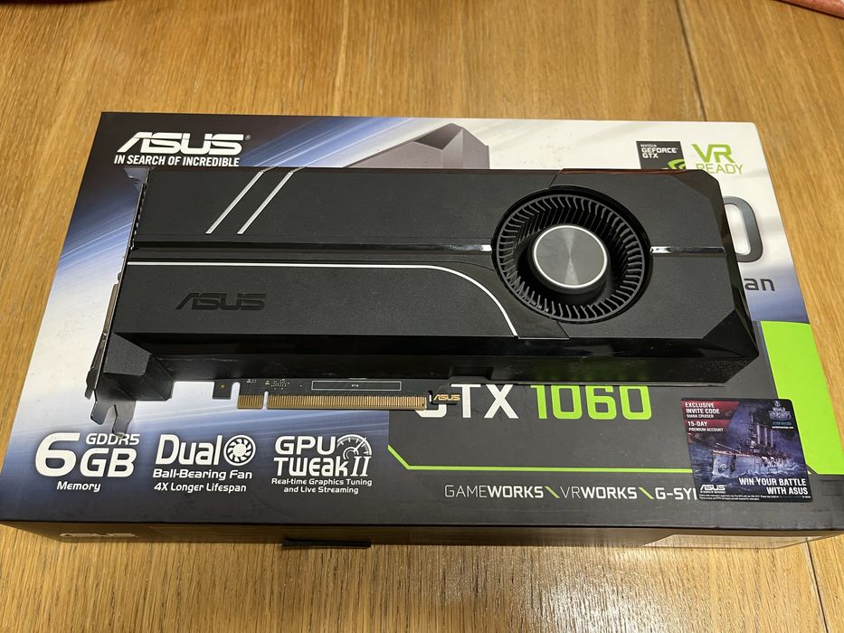 ASUS Nvidia GTX 1060 6GB