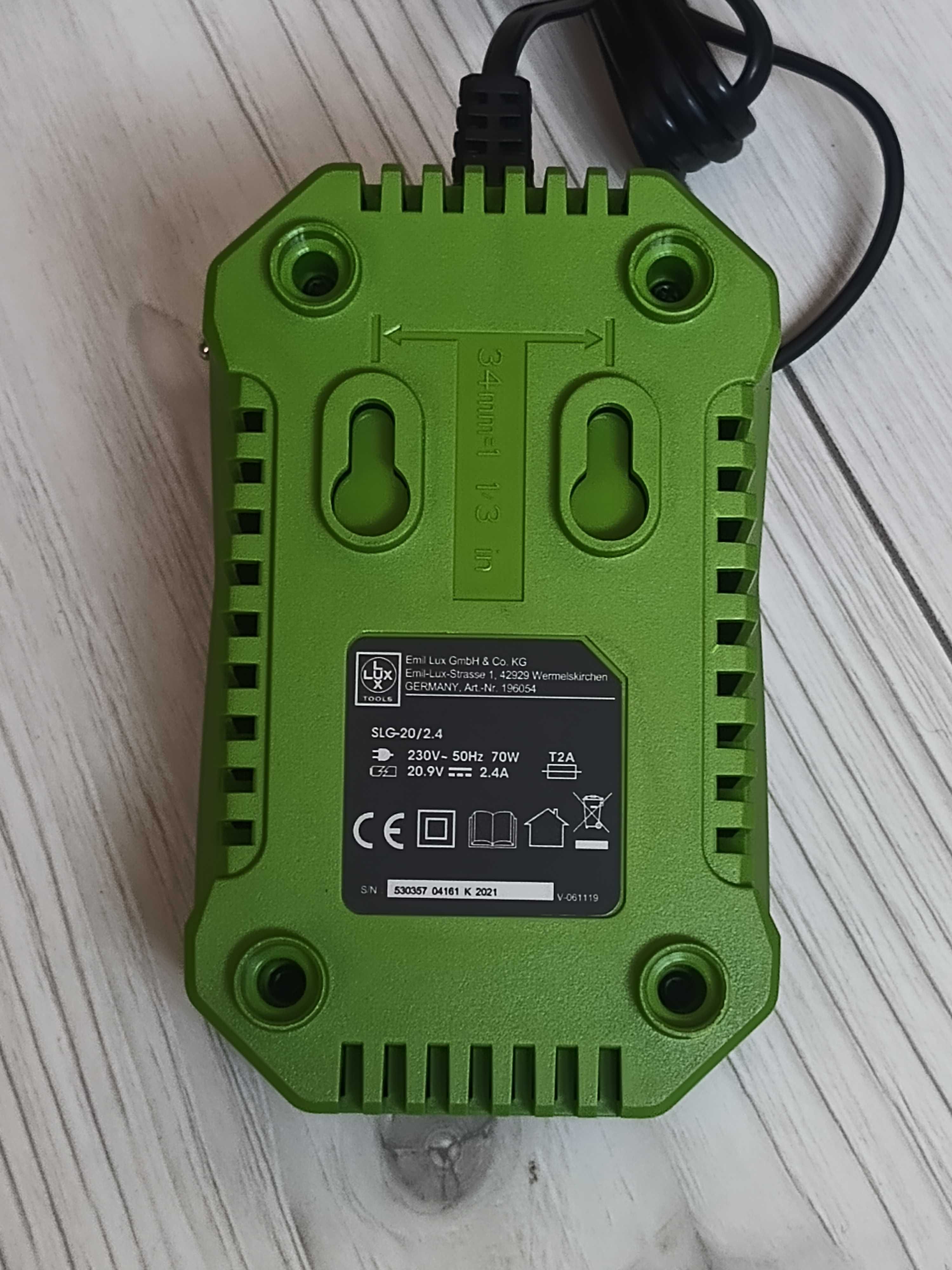 Lux tools ładowarka do akumulatorów 20V