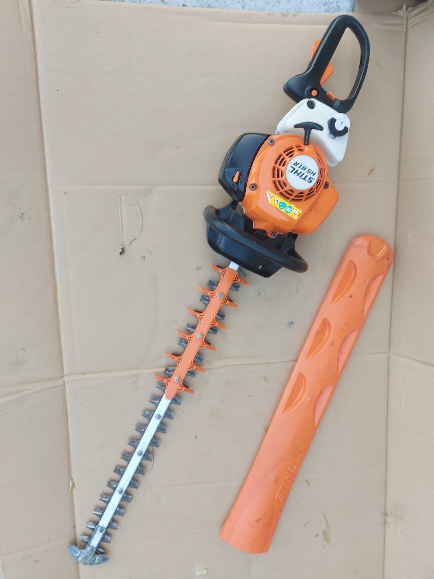 Stihl hs 81 R - Profesjonalne nożyce spalinowe do żywopłotu  , prowadn