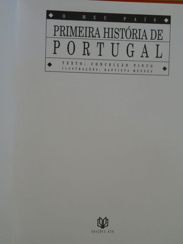 Primeira História de Portugal de Conceição Pinto