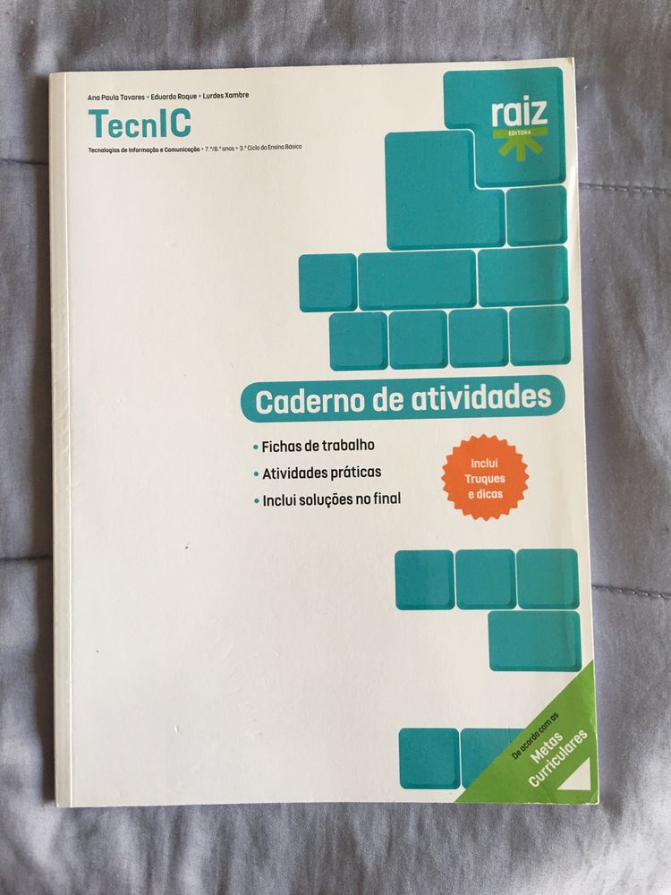 Manual de TecnIC 7/8° anos 3° ciclo do ensino básico