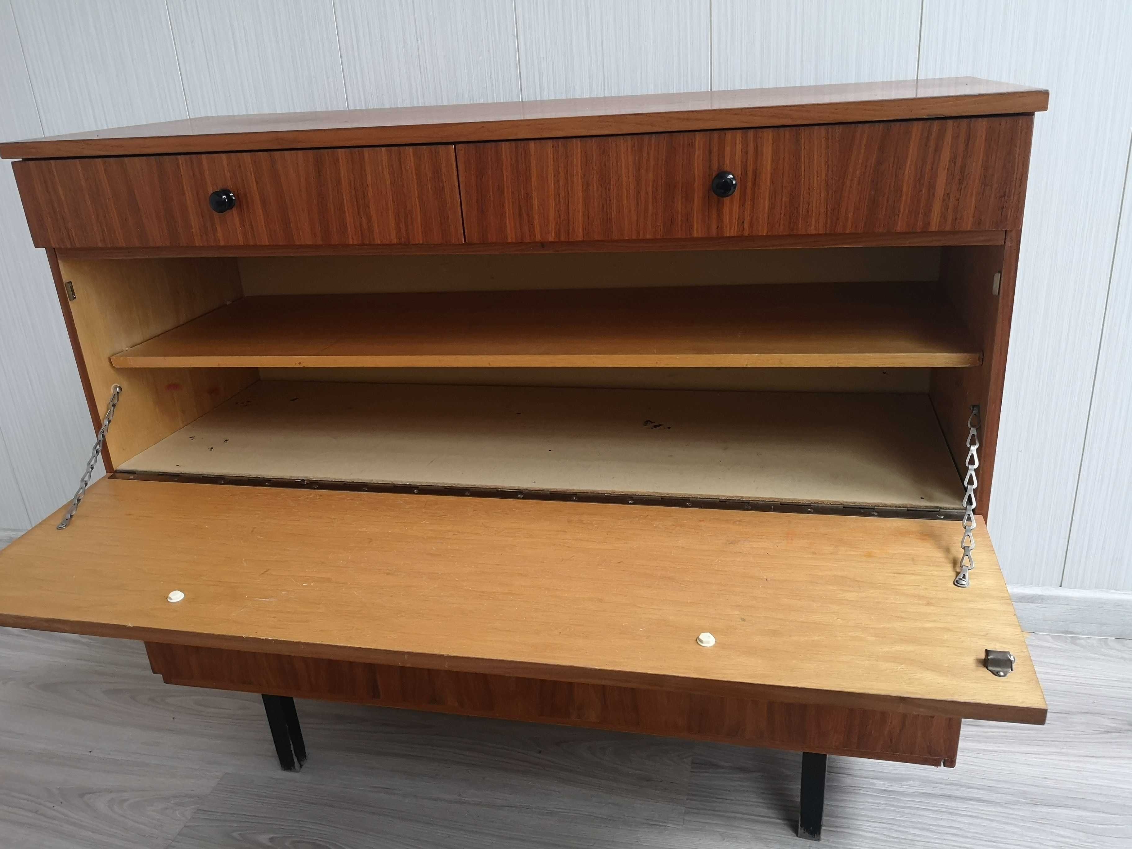 Komoda duńska vintage szafka retro 100x37x85