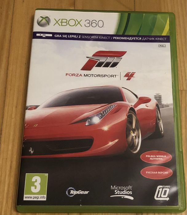 Forza motorsport 4 / XBOX 360 kinect