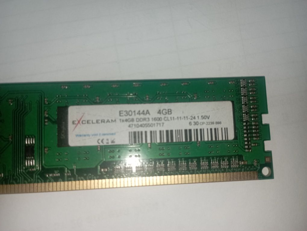 DDR3 4GB exceleram