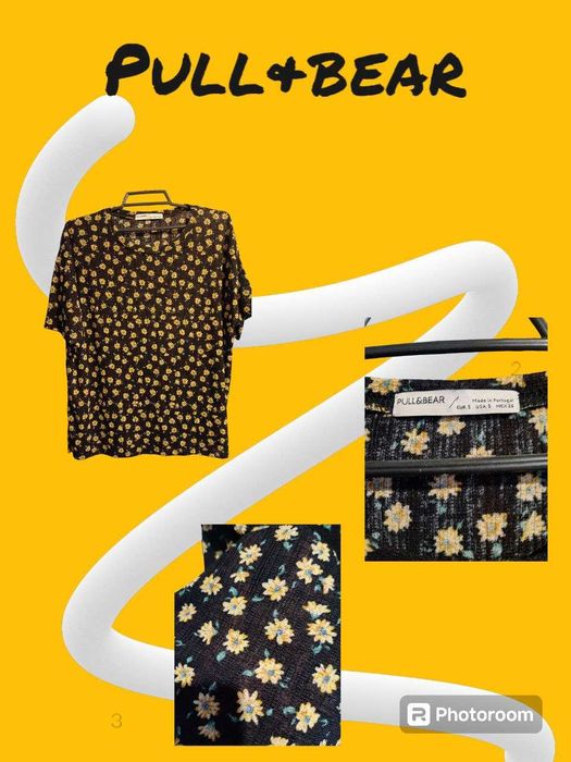 Pull and Bear,женская футболка р с