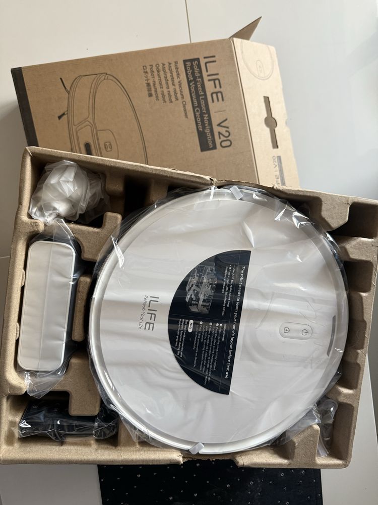 ILIFE V20 Robotic Vacuum Cleaner with SoF Navigation