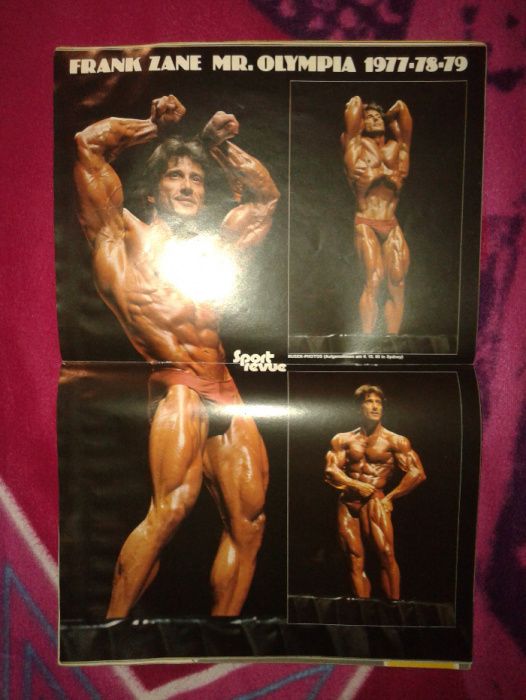 Magazyn Magazyny Arnold Schwarzenegger Frank Zane Kulturystyka 1978