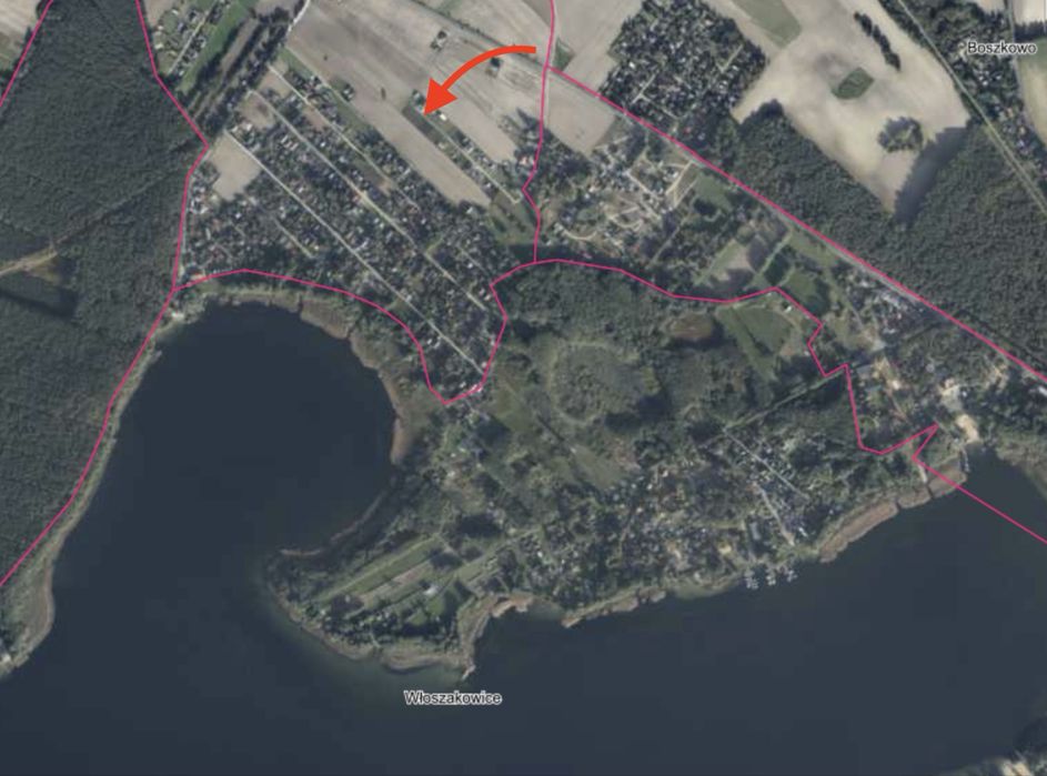 Dzialka na sprzedaz Boszkowo (Starkowo) 516m2