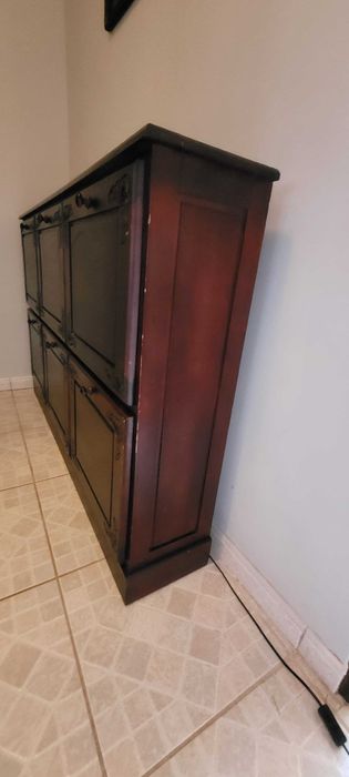 Drewniana szafka na buty stan bardzo dobry