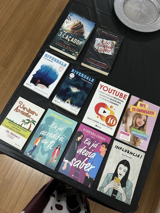 10 livros variados