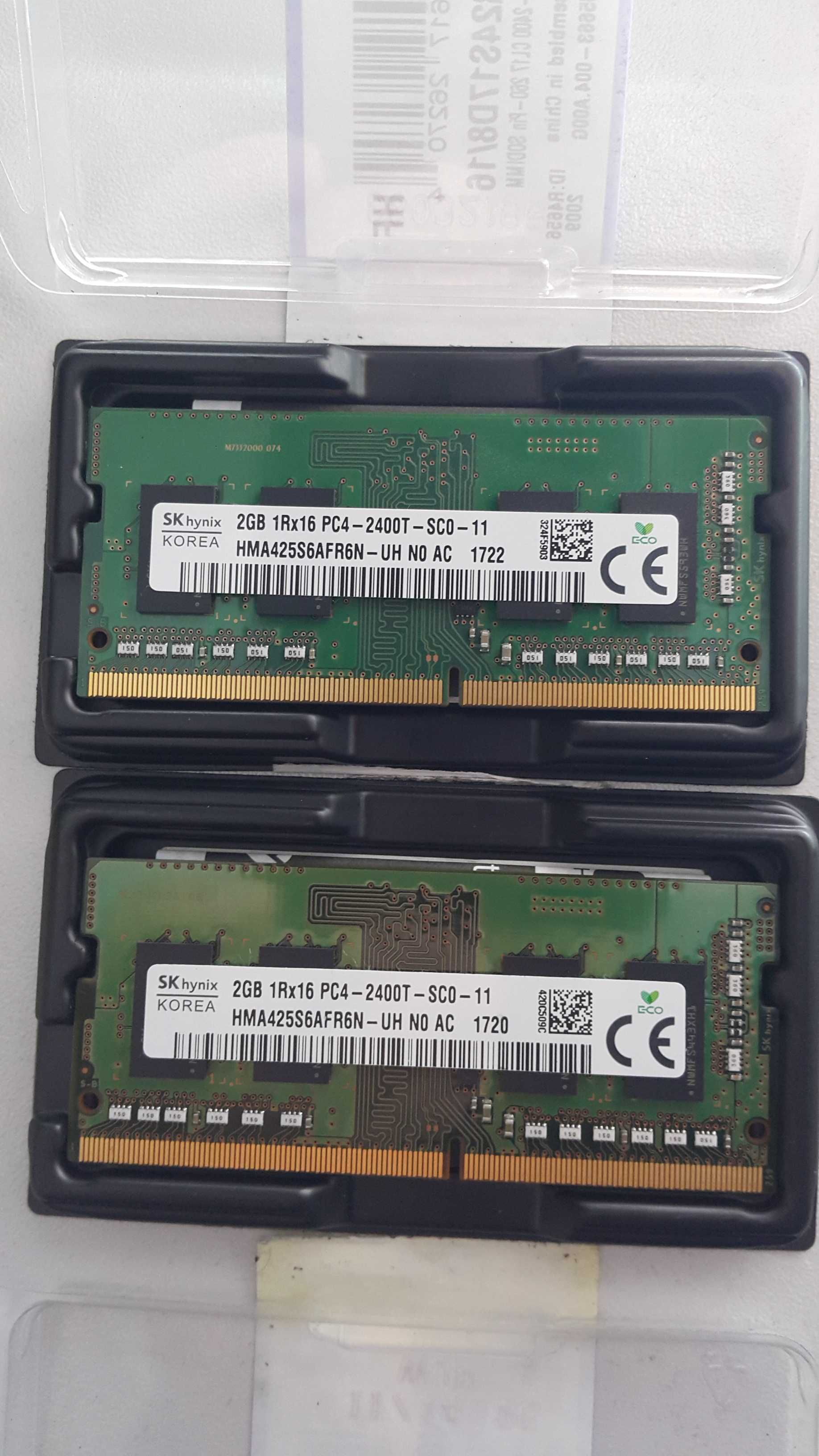 Оперативная память DDR4-2400 Hynix SO-DIMM 4Gb (2x2)