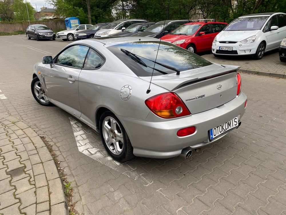 Hyundai Coupe 2.0 LPG 2004 rok alufelgi klima skóra szyberdach