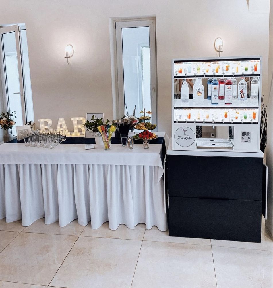 Wynajmij Barmix – Automatyczny Barman na Wydarzenie Wesele Urodziny