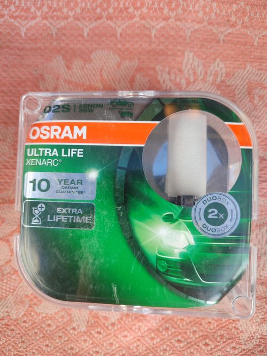 Автолампа ксенон OSRAM ULTRA LIFE 2шт.