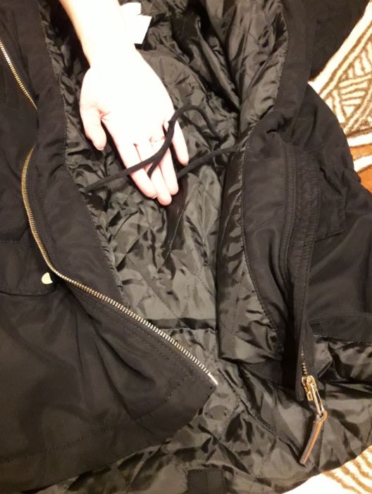 Куртка парка H&M, нова куртка жіночі демісезонна, фірмова курточка