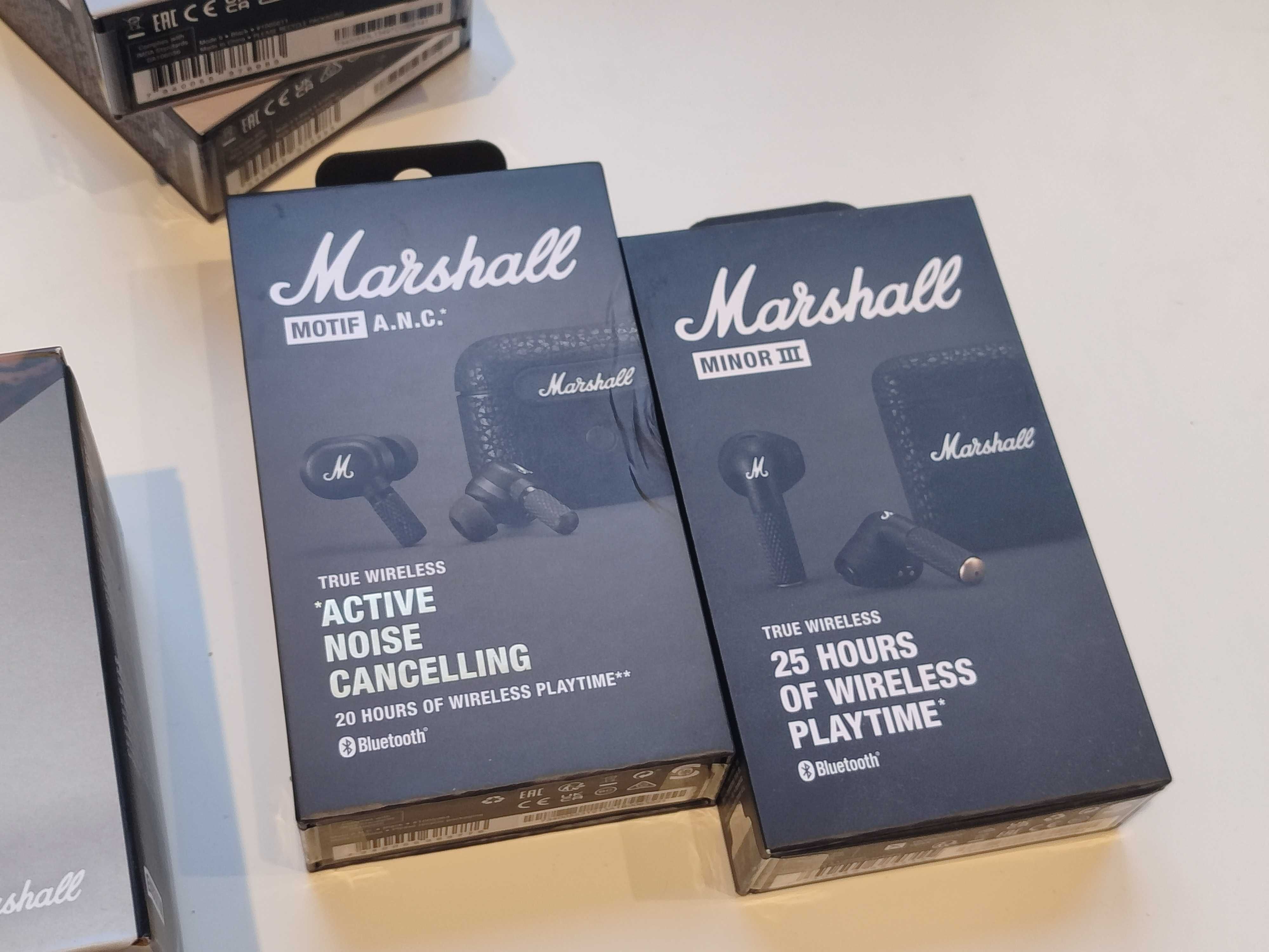 Оригинальные Marshall колонка и наушники Motif ANC Mode Minor