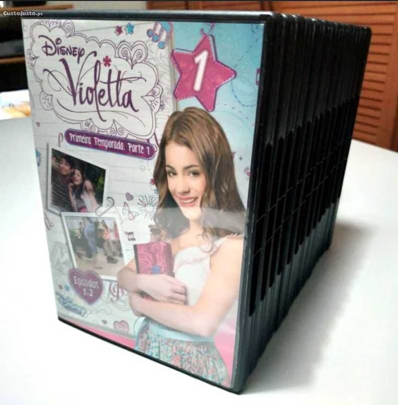 Violetta 14 Dvds - Primeira Temporada, Parte 1 Completa