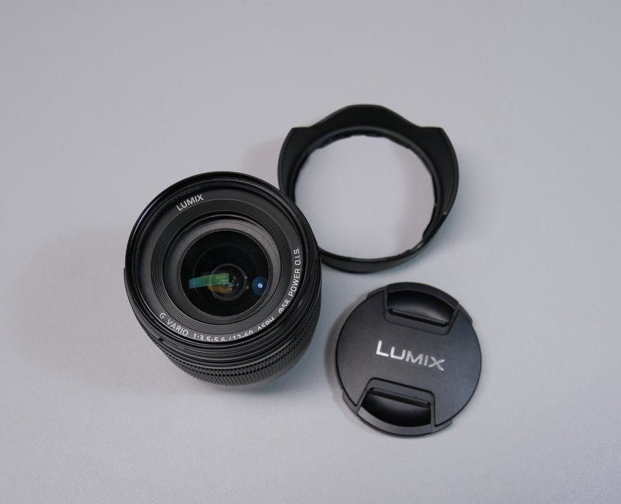 Obiektyw Panasonic Lumix 12-60mm Power I.O.S. H-FS12060