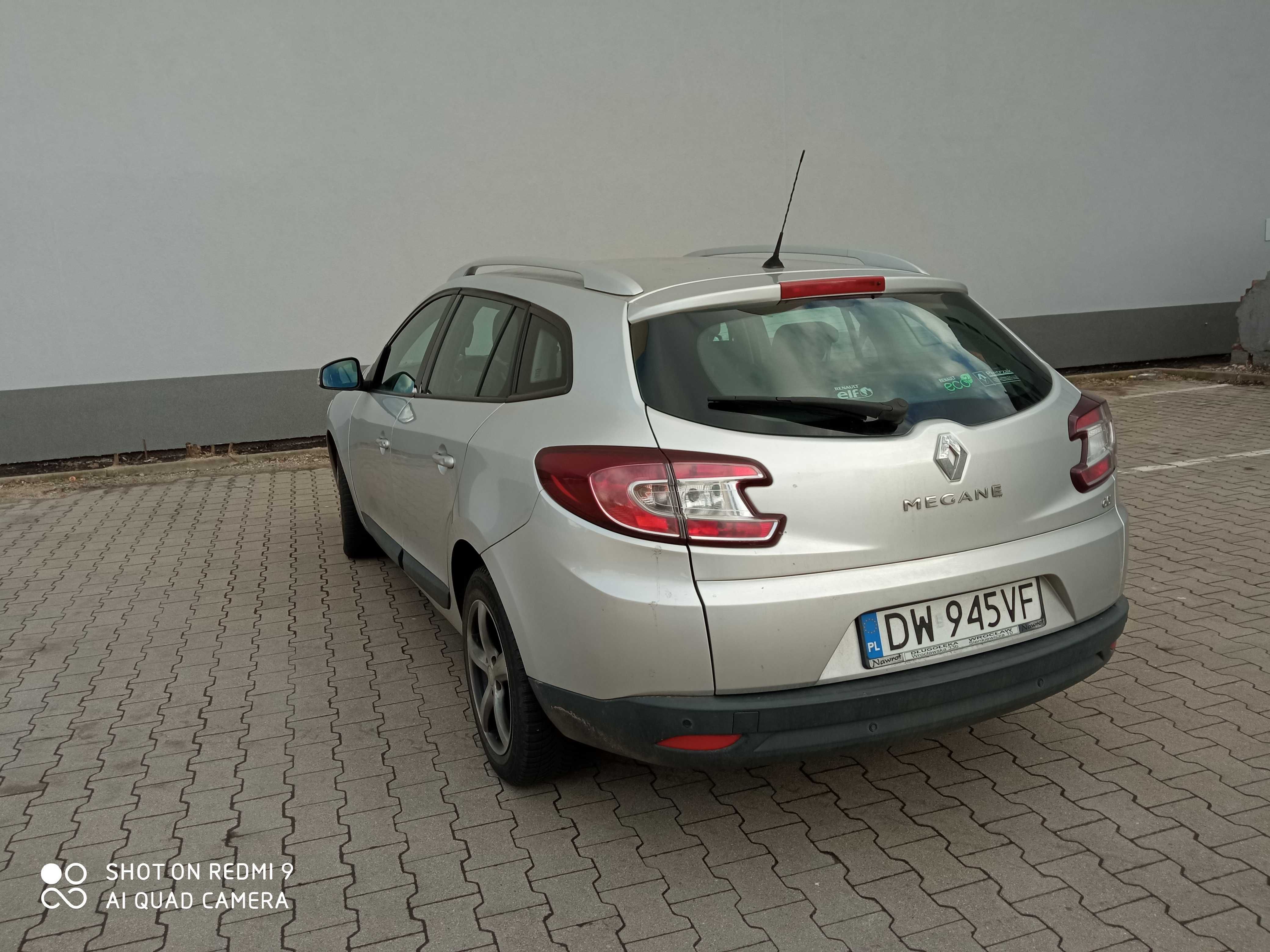 sprzedamRenault Megane III prod 2011 przebieg 190000 km