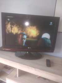 LG26 cala Telewizor Monitor DVD 3 w 1 pilot,stojak i okablowanie.