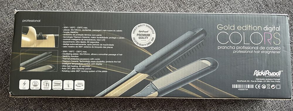 Placa alisadora profissional RickiParodi