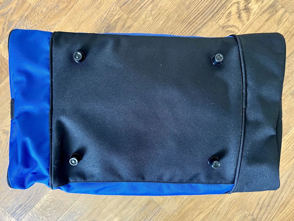 Спортивна сумка Еріма Club 1900 2.0, розмір S, блакитно-чорна