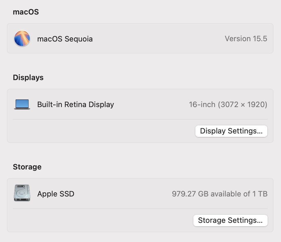 MacBook Pro 16 2019 i9 32Gb 1Tb Radeon 5500 4Gb 82%