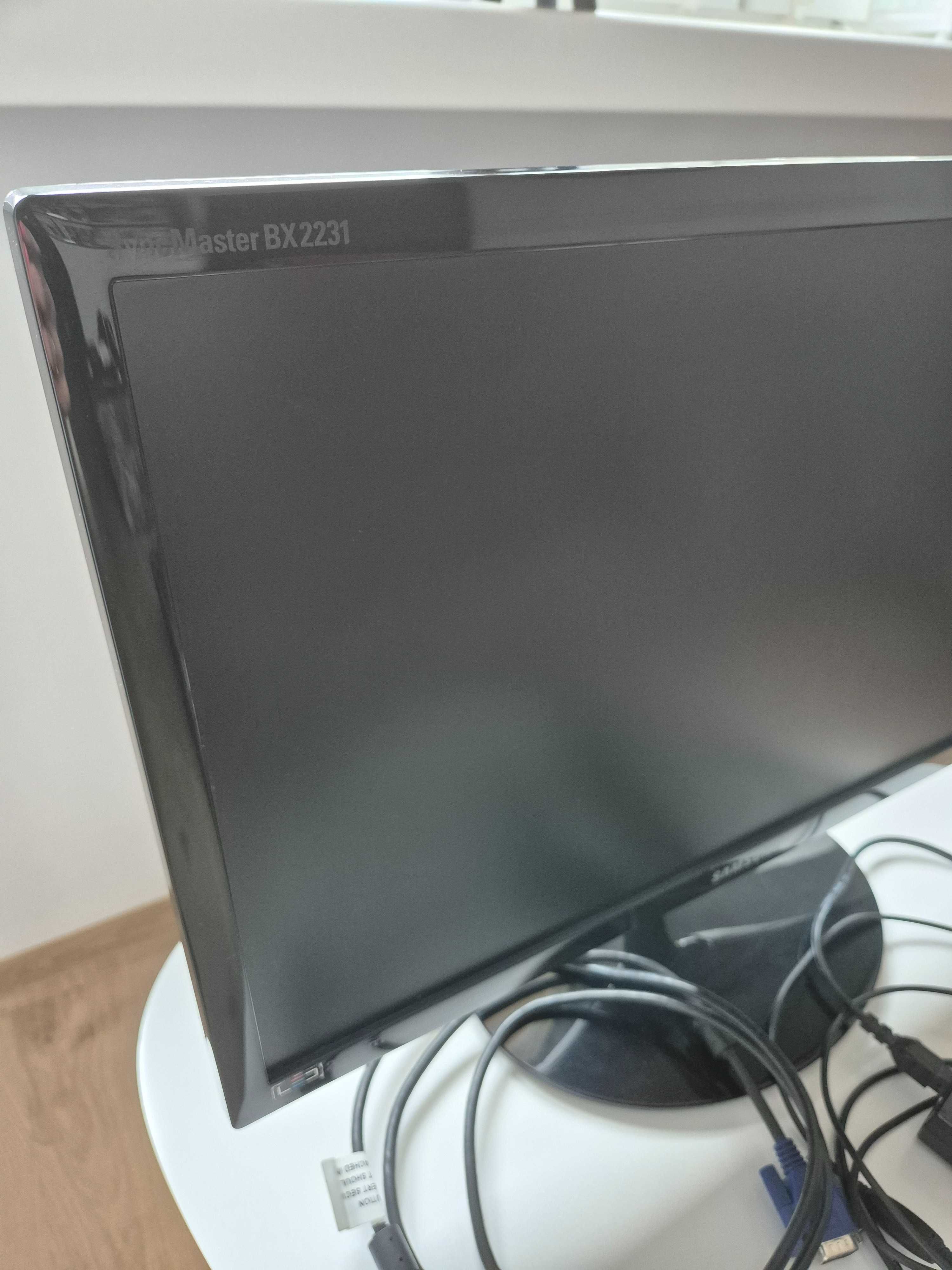 Monitor Samsung BX2231 21'' 21,5'' + komplet kabli