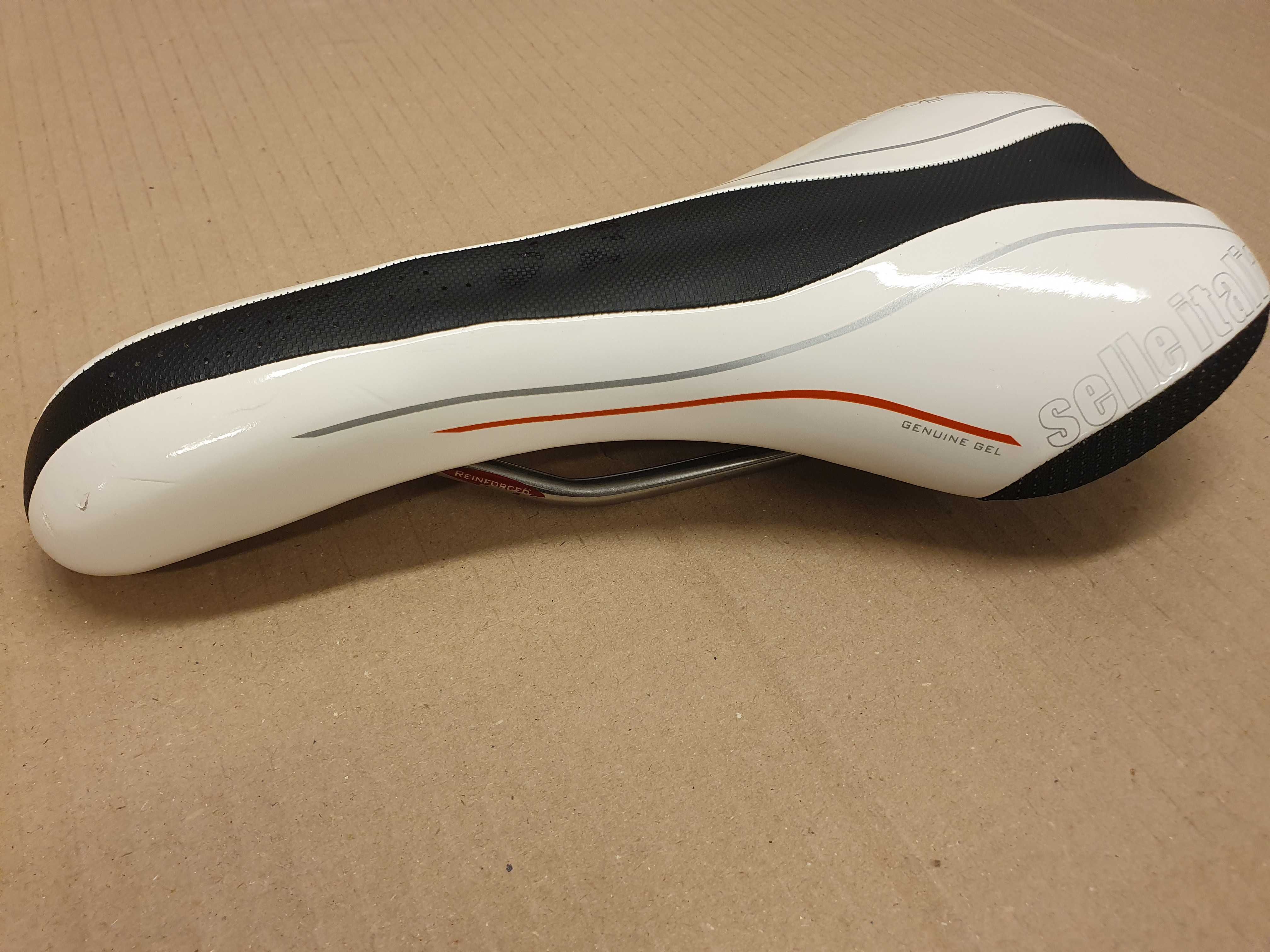 Siodło SELLE ITALIA SLR T1 Carbon Vanox białe