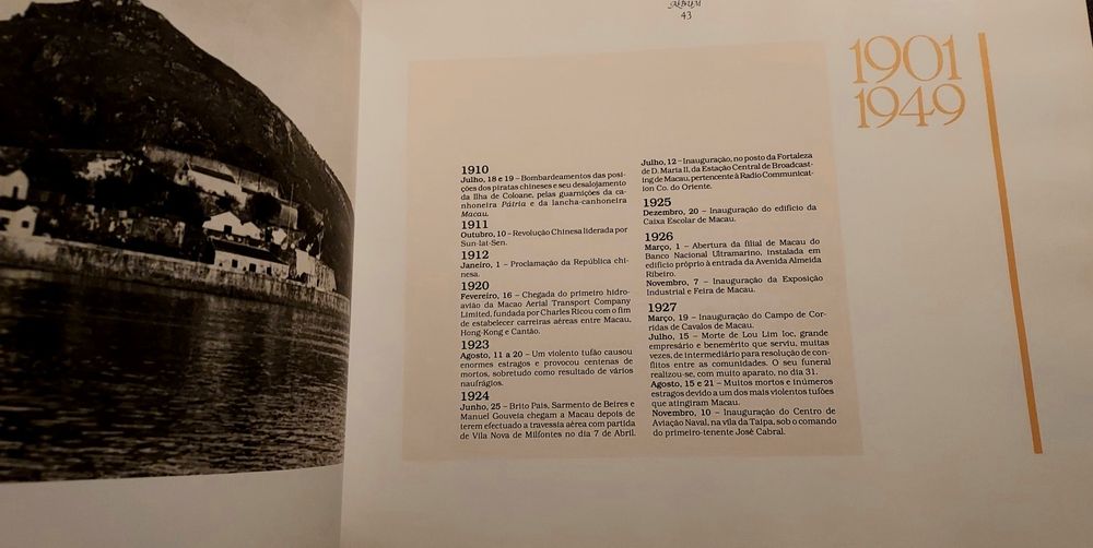 Livro/Album MACAU