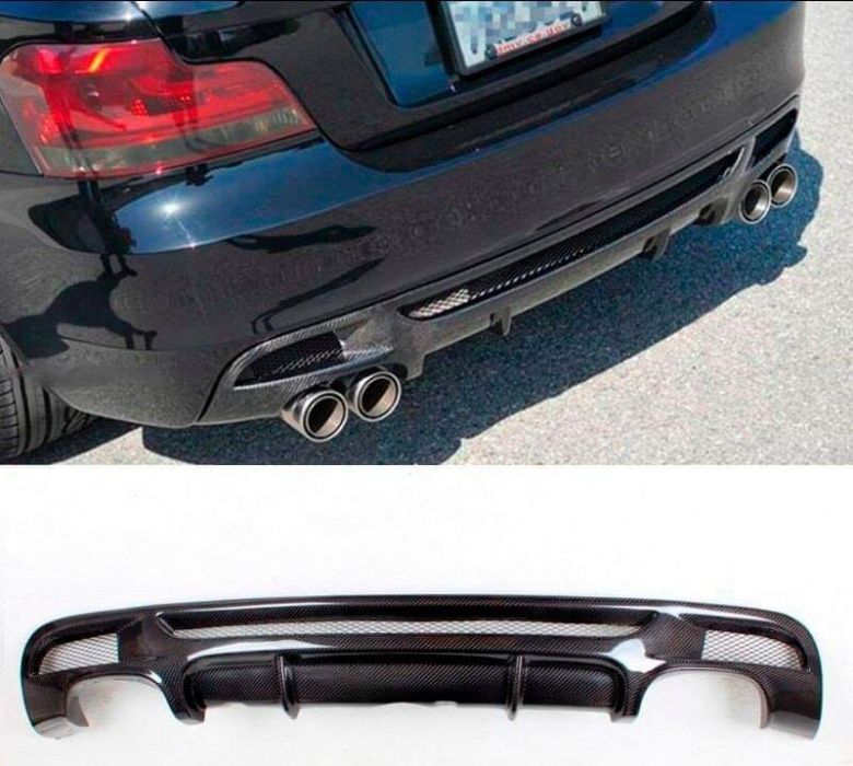 DIFUSOR SPOILER TRASEIRO BMW SÉRIE 1 E82 E88 M PERFORMANCE