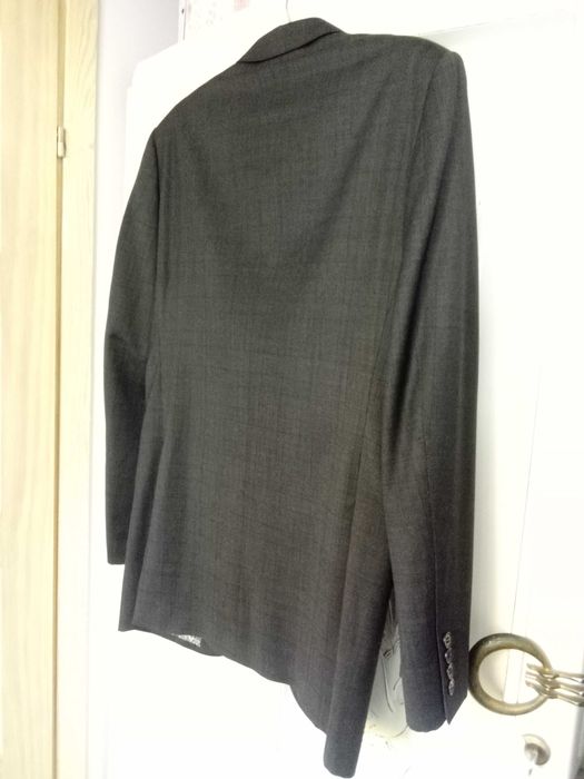 100% wełny marynarka męska Marks and Spencer garnitur walmark 91 cm