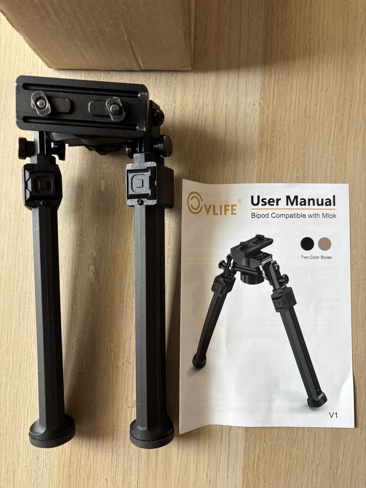 Bipod dwójnóg montarz mlock