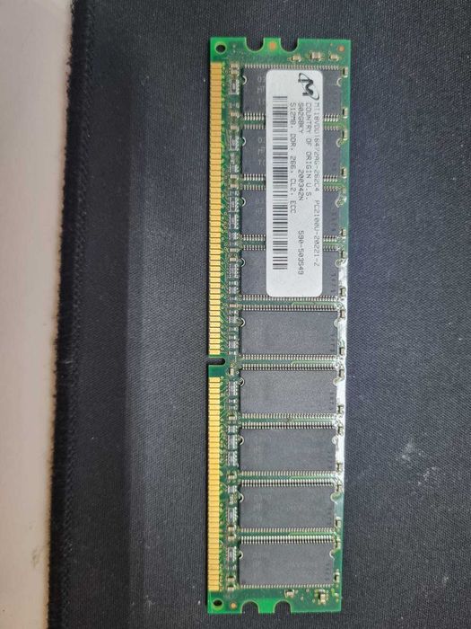 Micron MT8VDDT6464AY-40BF4 512MB DDR 400MHz non-ECC