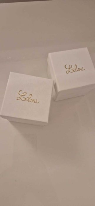 Pudełko Lilou na biżuterię kolczyki pierścionek