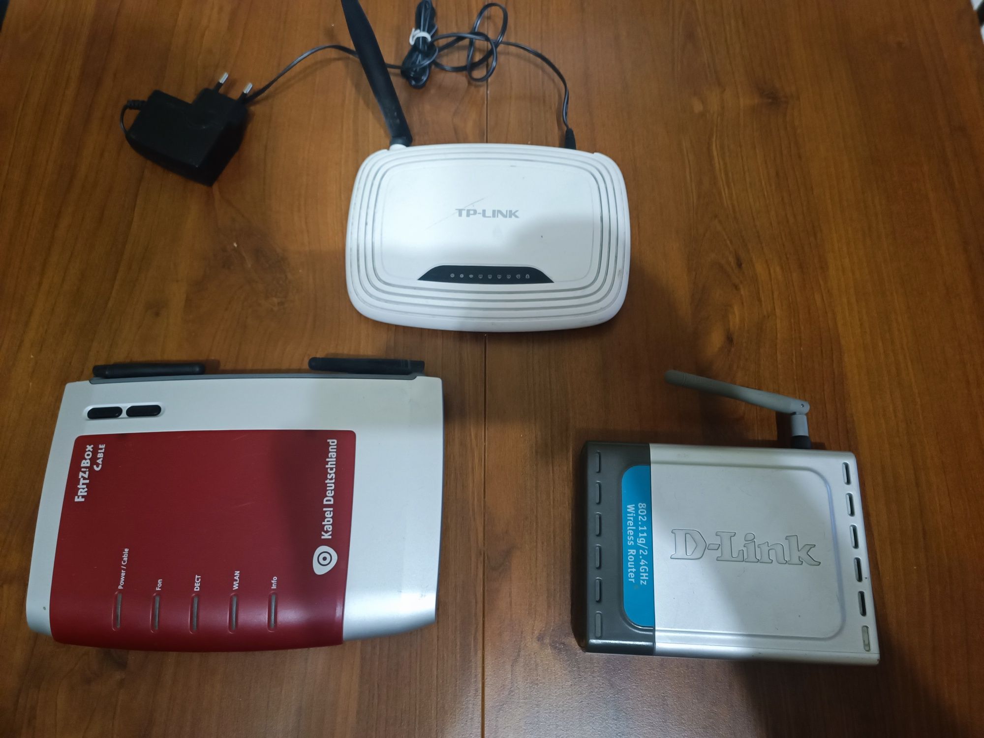 Routery TP-LINK, D-Link, FRITZ! Box